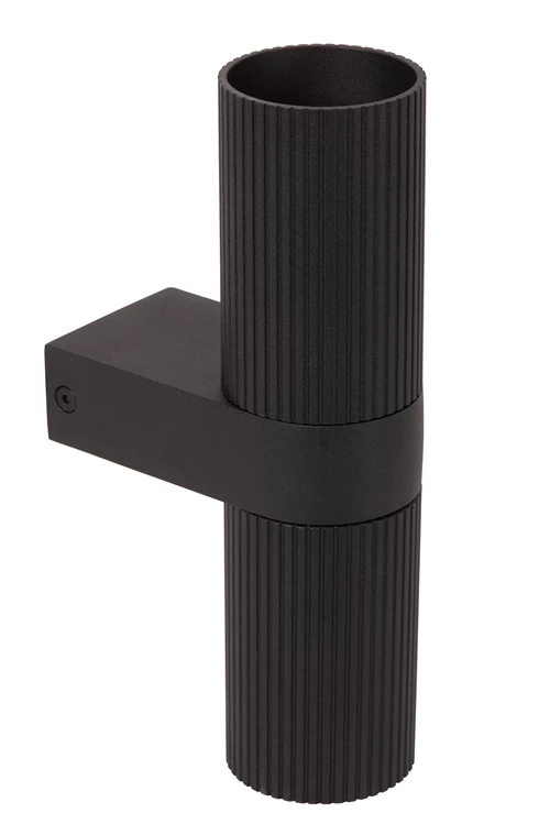 Lucide CLUBS - Spot mural / Applique mural - 2xGU10 - Noir - éteint